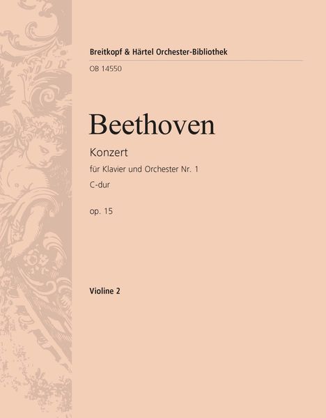 Concerto No. 1 In C Major, Op. 15 : For Piano and Orchestra - Violin 2 Part.