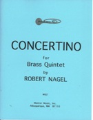 Concertino : For Brass Quintet.
