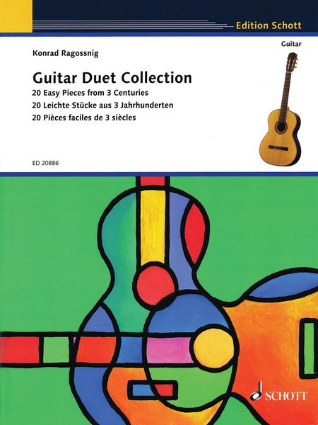 Guitar Duet Collection : 20 Easy Pieces From 3 Centuries / edited by Konrad Ragossnig.