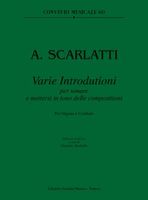Varie Introdutioni Per Sonare E Mettersi In Tono Delle Composizioni : Per Organo O Cembalo.