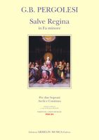 Salve Regina In Fa Minore : Per Due Soprani, Archi E Continuo / edited by Maurizio Machella.