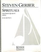 Spirituals : For Clarinet and String Quartet (2002).