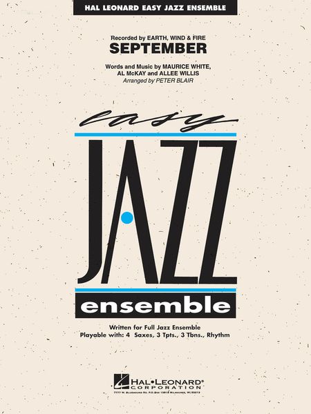 September : For Easy Jazz Ensemble.