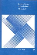 Missa In D : For Choir and Organ / First Edition by Wolfgang Horn.