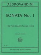 Sonata No. 1 In C Major : For Two Trumpets and Piano.