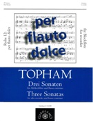 Drei Sonaten : Für Altblockflöte und Basso Continuo / edited by Martin Nitz.
