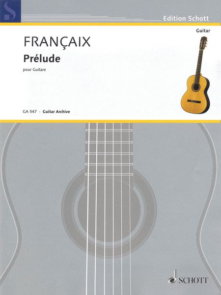 Prelude : Pour Guitare (1956).