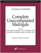 Complete Unaccompanied Madrigals, Part 4 / edited by Anthony Newcomb.