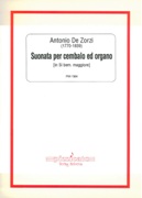 Suonata : Per Cembalo Ed Organo [In Si Bem. Maggiore] / edited by Fabio Cadetto.