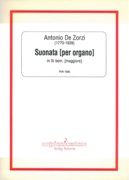 Suonata : Per Organo In Si Bem. [Maggiore] / edited by Fabio Cadetto.