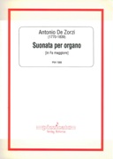 Suonata : Per Organo In [Fa Maggiore] / edited by Fabio Cadetto.