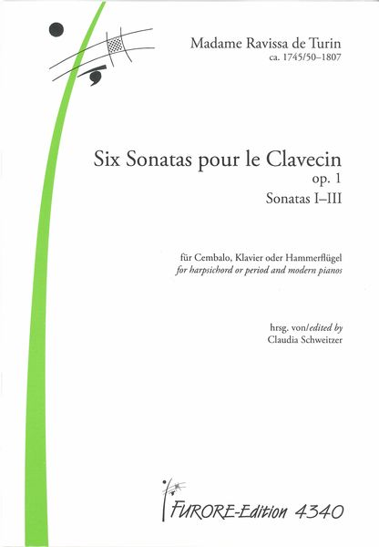 Six Sonatas, Op. 1 (Sonatas I - III) : Pour le Clavecin (For Harpsichord Or Period & Modern Pianos).