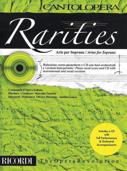 Rarities : Arias For Soprano.