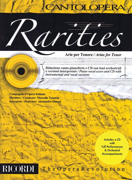 Rarities : Arias For Tenor.