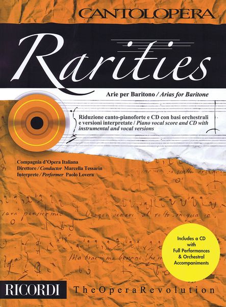 Rarities : Arias For Baritone.