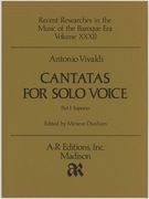 Cantatas For Solo Voice, Vol. 1.