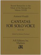 Cantatas For Solo Voice, Vol. 2.