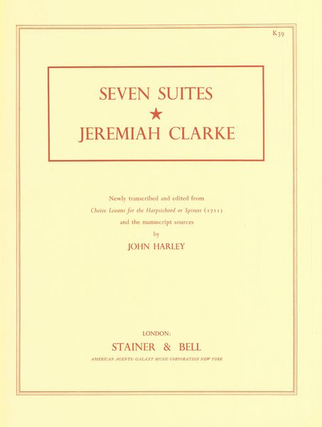 Seven Suites / edited by John Harley.