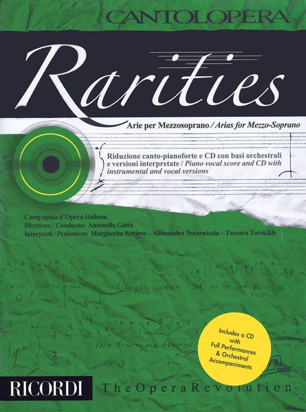 Rarities : Arias For Mezzosoprano.