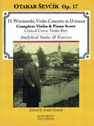 Violin Concerto In D Minor : For Violin & Piano / Analytical Studies and Exercises by Otakar Sevcik.