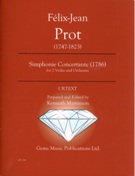 Simphonie Concertante : For 2 Violas and Orchestra (1786) / edited by Kenneth Martinson.