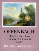 Drei Leichte Duos, Op. 19 : Für Zwei Violoncelli / edited by Bernhard Päuler.