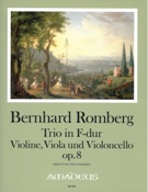 Trio In F-Dur, Op. 8 : Für Violine, Viola und Violoncello / edited by Bernhard Päuler.