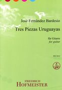 Tres Piezas Uruguayas : Für Gitarre.