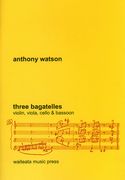 Three Bagatelles : For Violin, Viola, Cello and Bassoon (1971).
