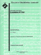 Sinfonia In C Major : For Orchestra / Selected and transcribed by Fausto Torrefranco.