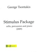 Stimulus Package : For Cello, Percussion and Piano (2009).