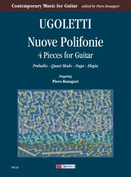 Nuove Polifonie - 4 Pieces : For Guitar / Fingering by Piero Bonaguri.