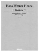 Violin Concerto No. 1 : reduction For Violin and Piano.