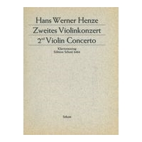 Violin Concerto No. 2 : reduction For Violin and Piano.