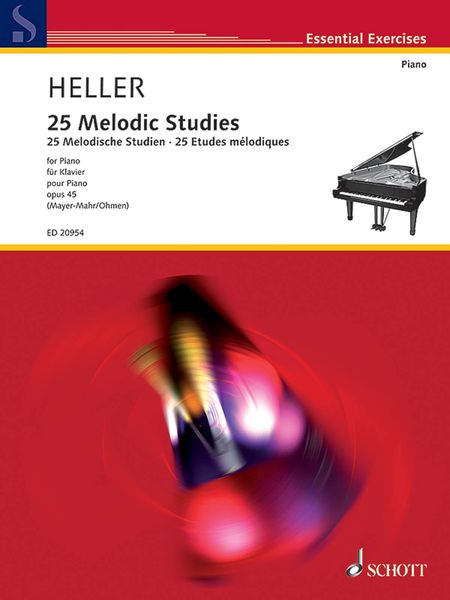 25 Melodic Studies, Op. 45 : For Piano / edited by Moritz Mayer-Mahr and Wilhelm Ohmen.