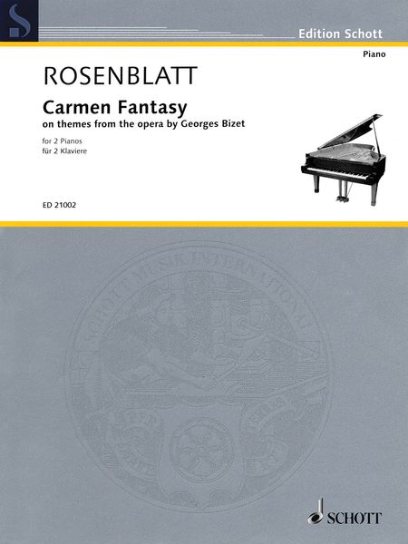 Carmen Fantasy On Themes From The Opera by Georges Bizet : For 2 Pianos.
