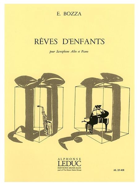 Reves D'enfants : For Saxophone and Piano.