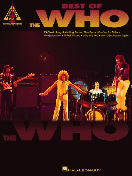 Best Of The Who : Guitar Recorded Versions.