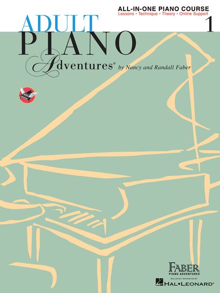 Adult Piano Adventures All-In-One Lesson, Book 1.