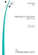 Harmony In Autumn : For Four Horns (2005).