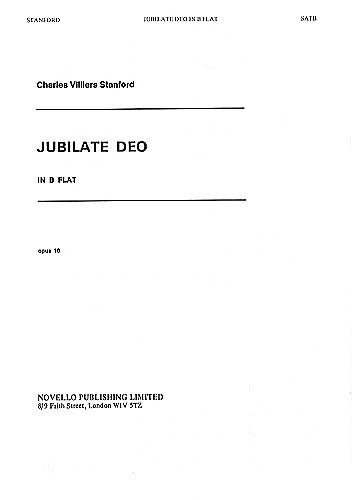 Jubilate Deo In B Flat, Op. 10 : For SATB and Organ.