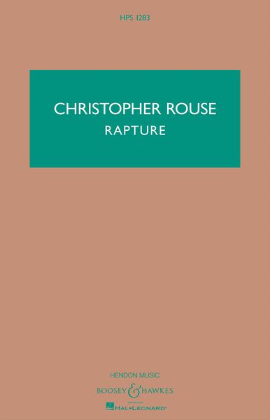 Rapture : For Orchestra (2000).