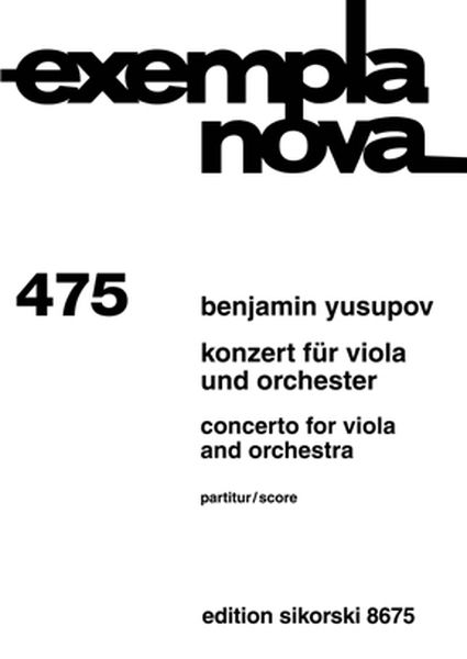 Konzert : Für Viola und Orchester (2003).