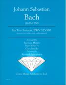 Six Trio Sonatas, BWV 525-530 : For Violin, Viola and Continuo / arr. Spencer Martin.