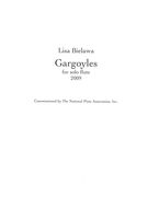 Gargoyles : For Solo Flute (2009).