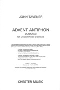Advent Antiphon - O Adonai : For Unaccompanied Choir SATB (2010).