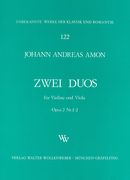 Duos, Op. 2 : Für Violine und Viola.
