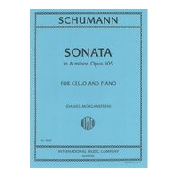 Sonata In A Minor, Op. 105 : For Cello and Piano / transcribed and edited by Daniel Morganstern.