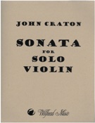 Sonata : For Solo Violin / edited by Ljubomir Velickovic.
