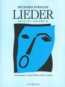 Lieder, Vol. IV - Complete Edition / edited by Dr. Franz Trenner.